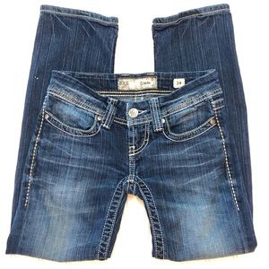 BKE Denim Stella Low-Rise Ankle Jeans Size 24